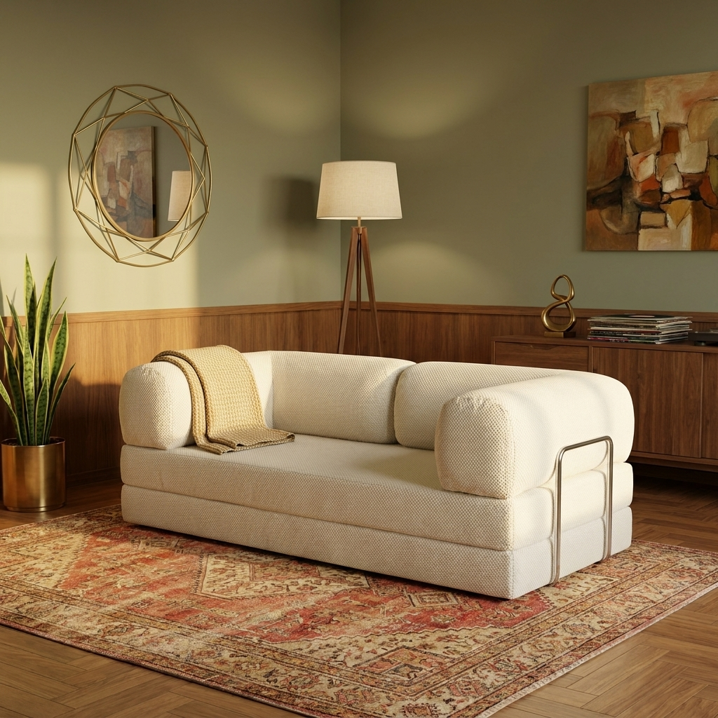 2-mands · Hvid · midcentury