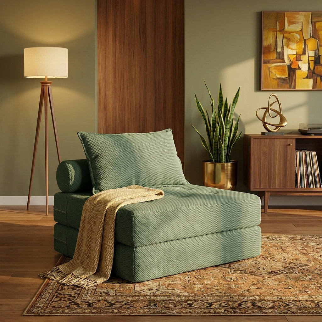 chair-v2 · Grøn · midcentury