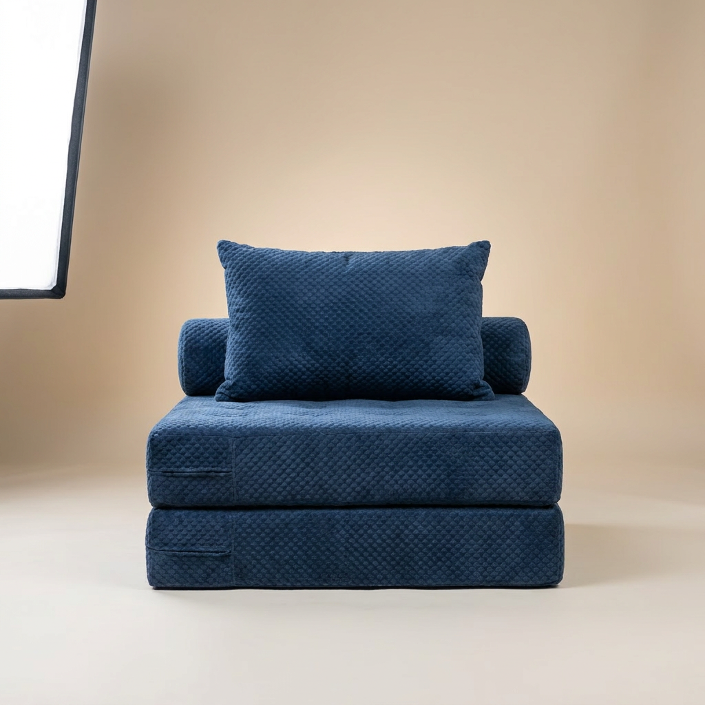 chair-v2 · Navy · head-on