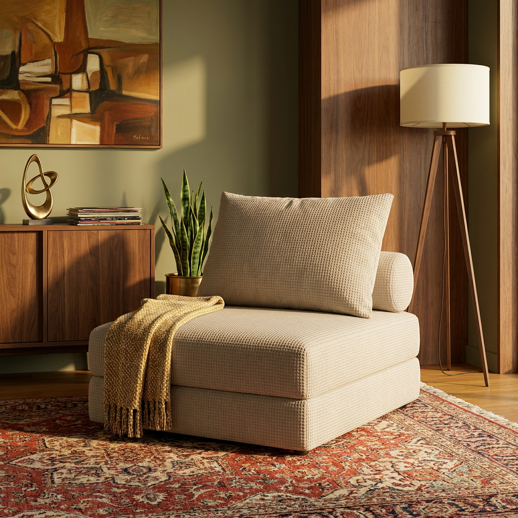 chair-v2 · Sand · midcentury