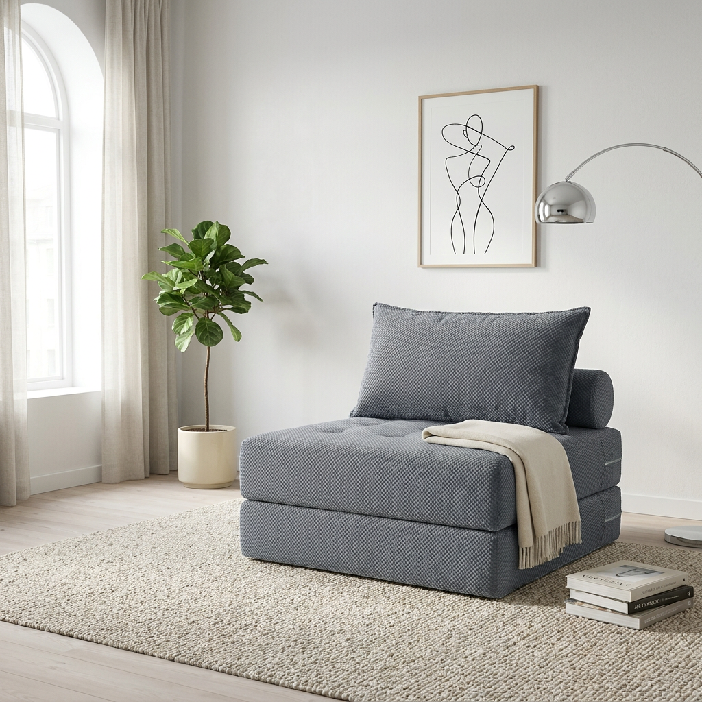 chair-v2 · Gråblå · scandi