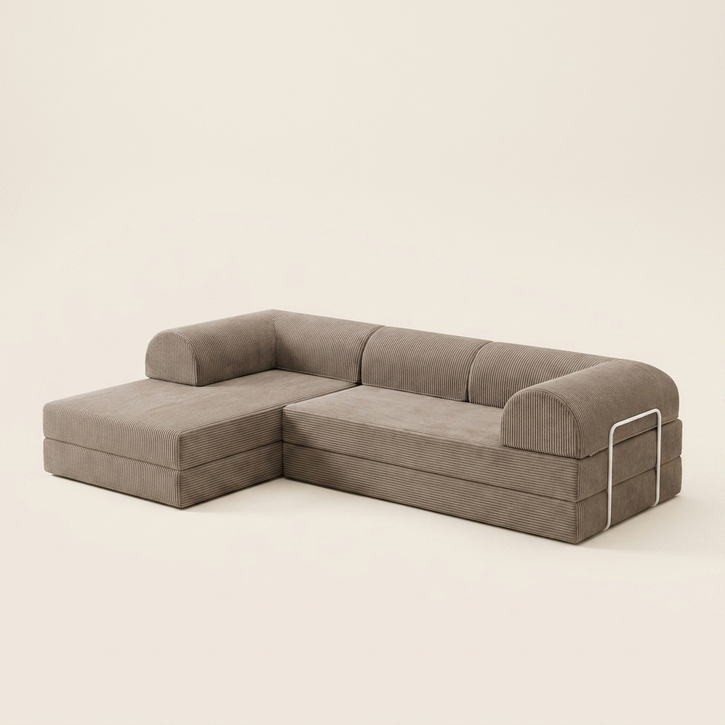 Hjørne Åben · Taupe · angle 3