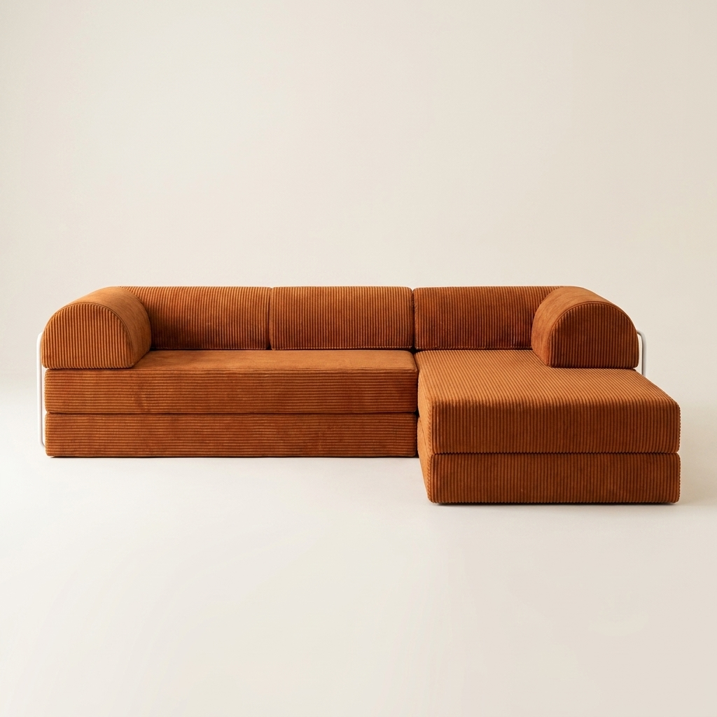 Hjørne Åben · Cognac · angle 2