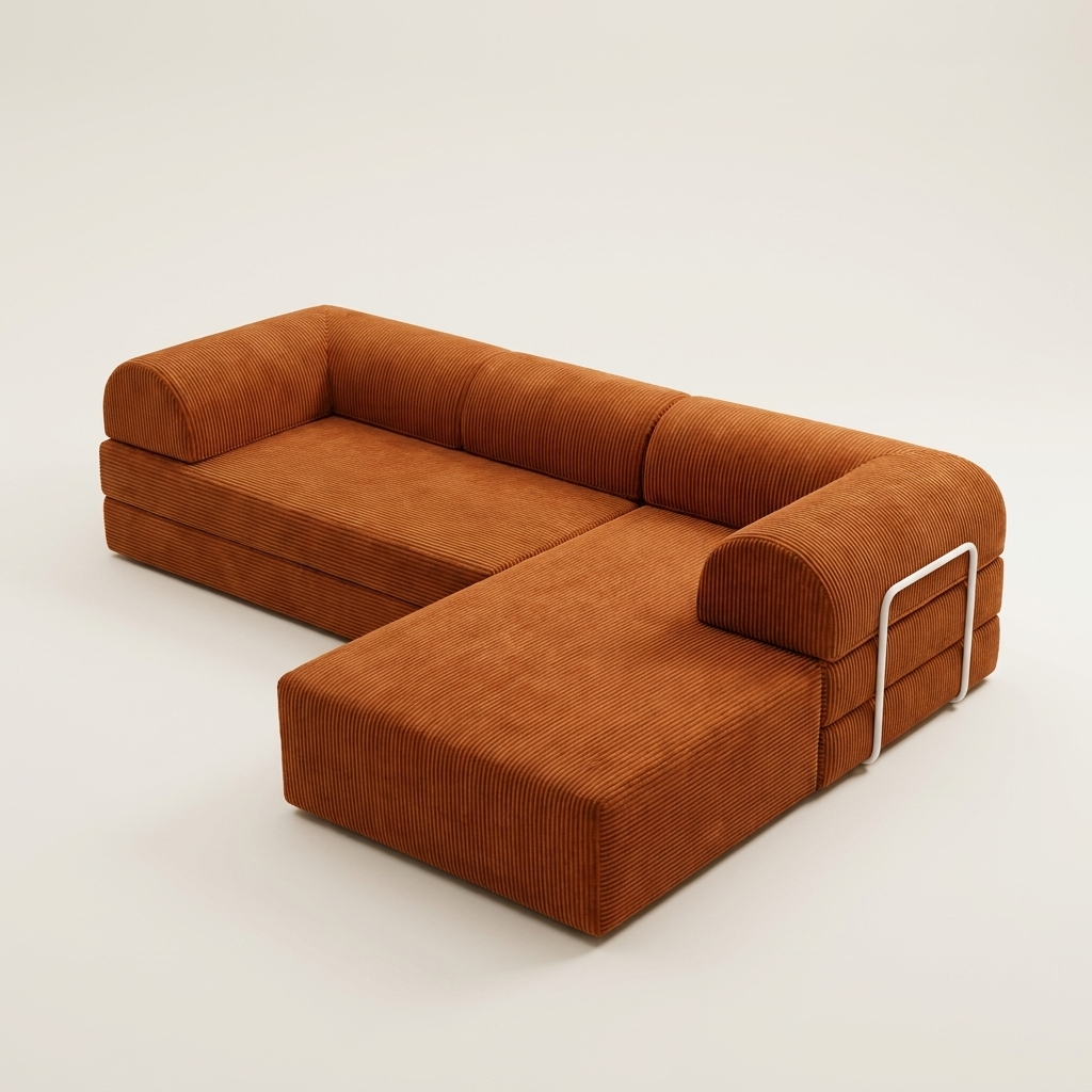 Hjørne Åben · Cognac · angle 1