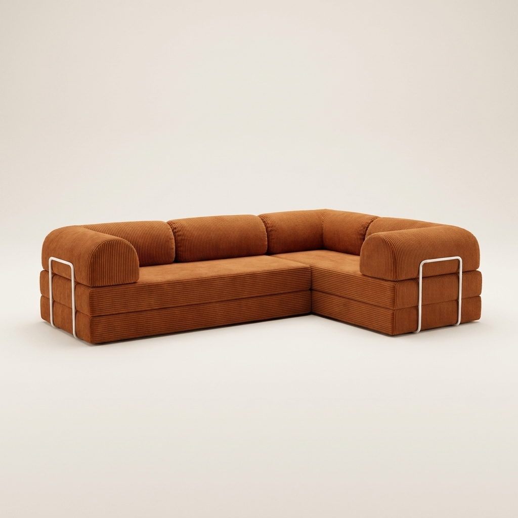 Hjørne Lukket · Cognac · angle 3