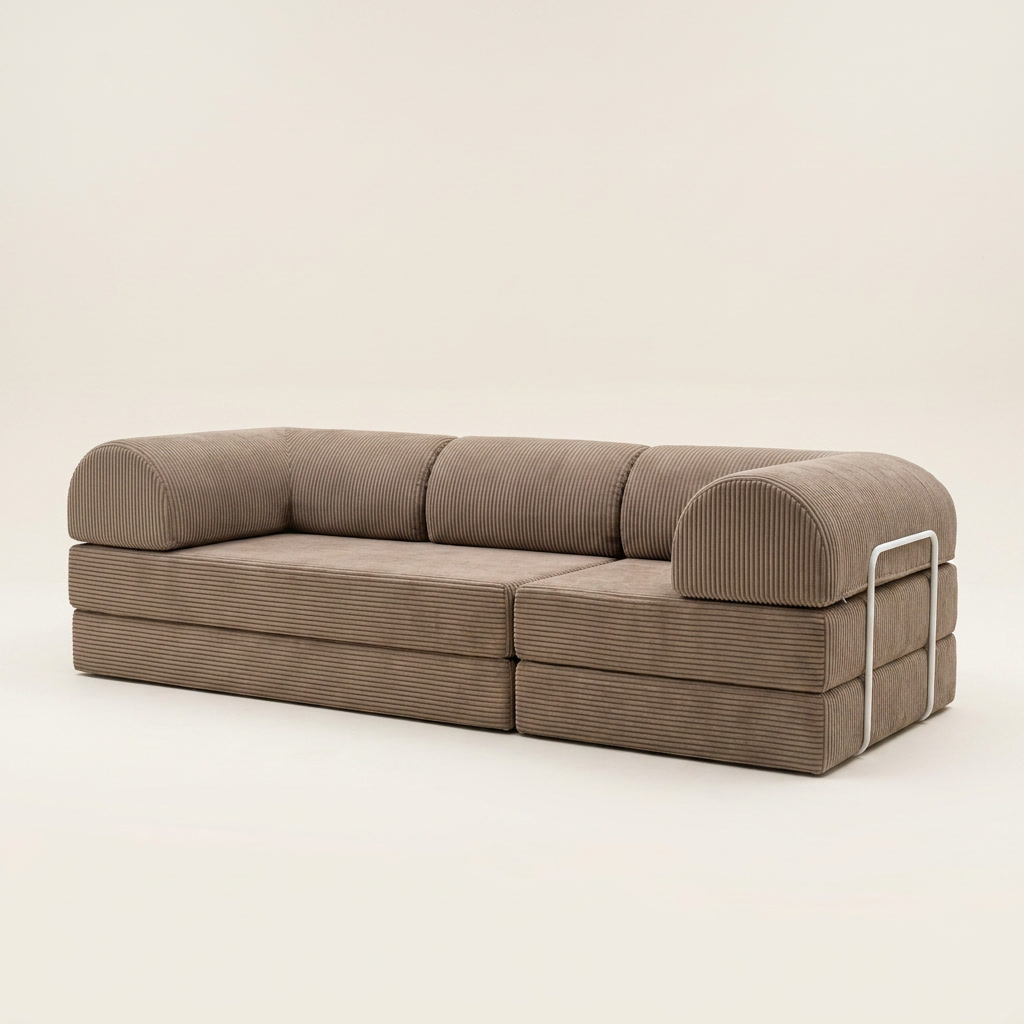 3-pers · Taupe · angle 1