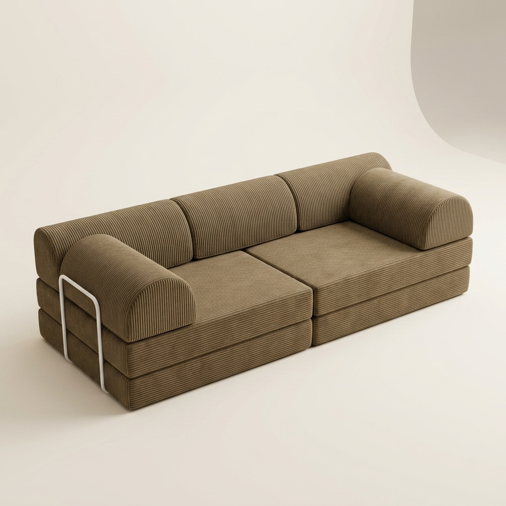 3-pers · Khaki · angle 3