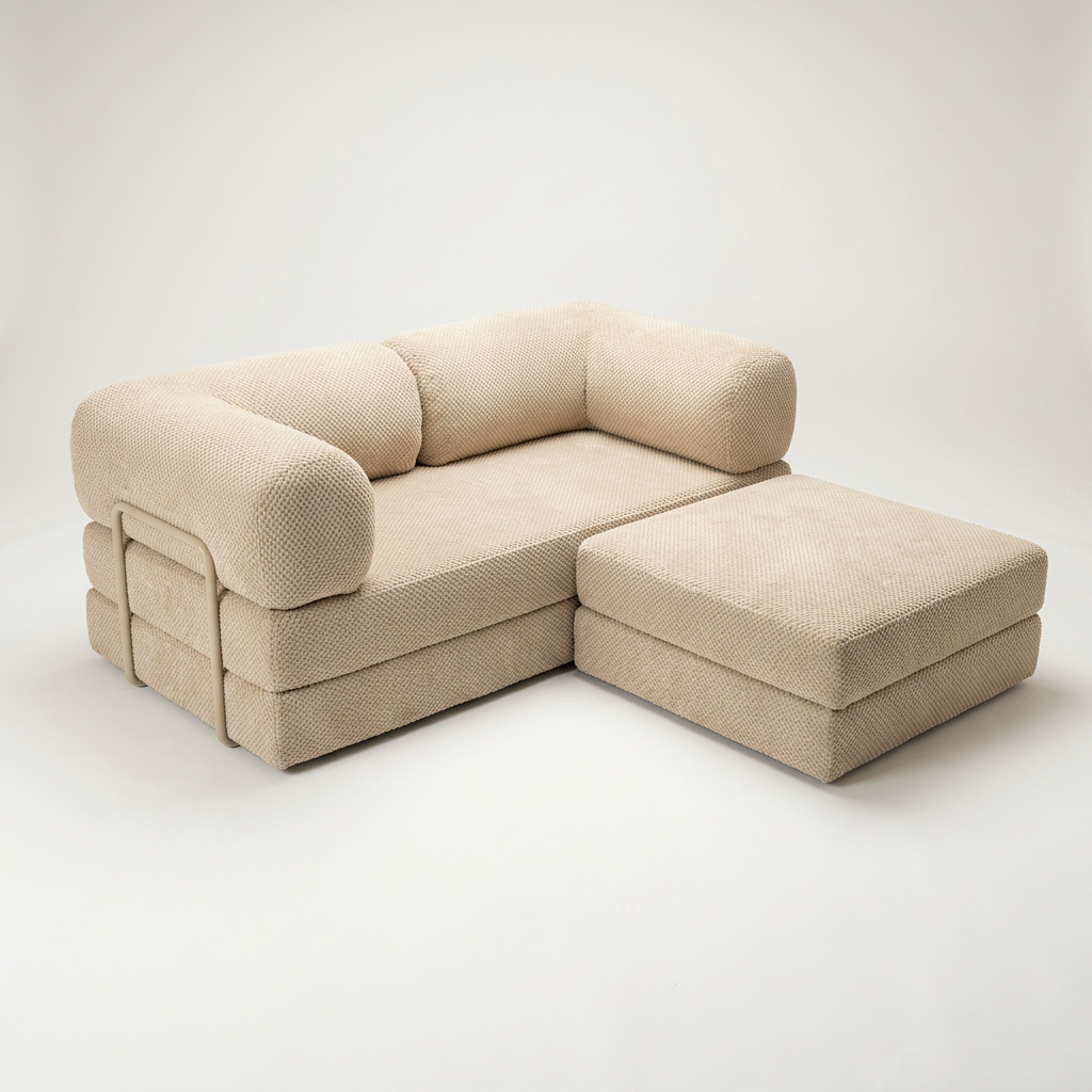 2-pers + puff · Sand · 3/4