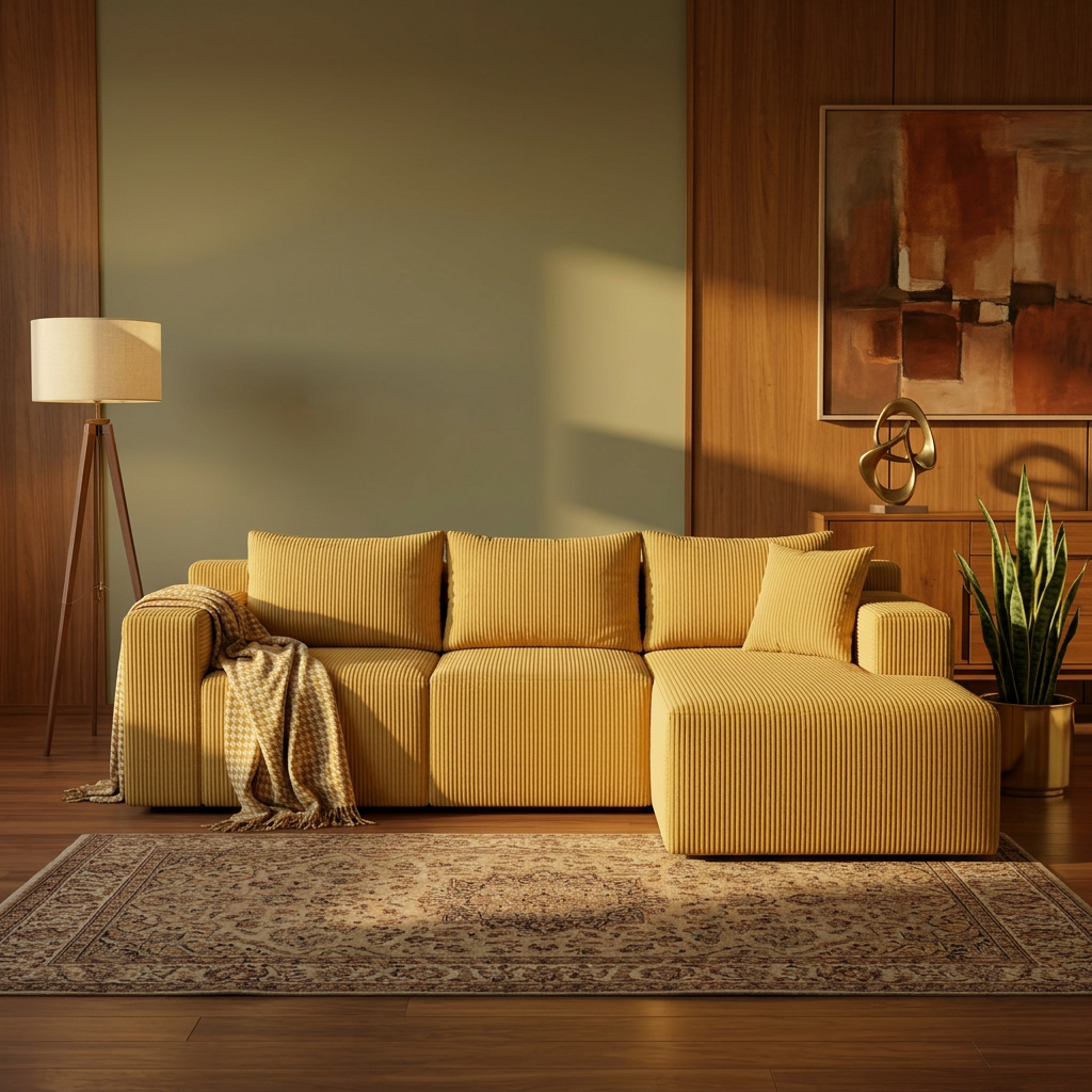Supermodel · Mustard · midcentury